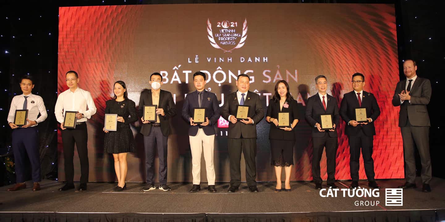 Cát Tường Group nhận giải thưởng “Top 10 nhà phát triển khu đô thị tiêu biểu Việt Nam 2021”